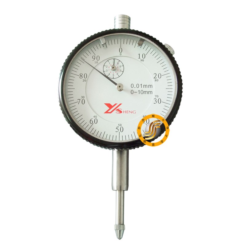 玉盛0-10mm0.01机械指针百分表校表头数显指示表高度规高度计