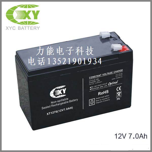12V7AH蓄电池 玩具车 喷雾器 消防报警器 电子称 电梯用蓄电池