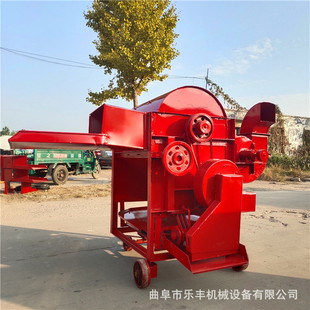 脱粒机 农作物稻谷麦粒去穗子电动打谷机 125型苦豆子脱粒机