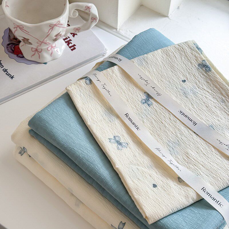 A类纯棉被套单件150X200X230双人全棉被罩学生宿舍4三件套180X220