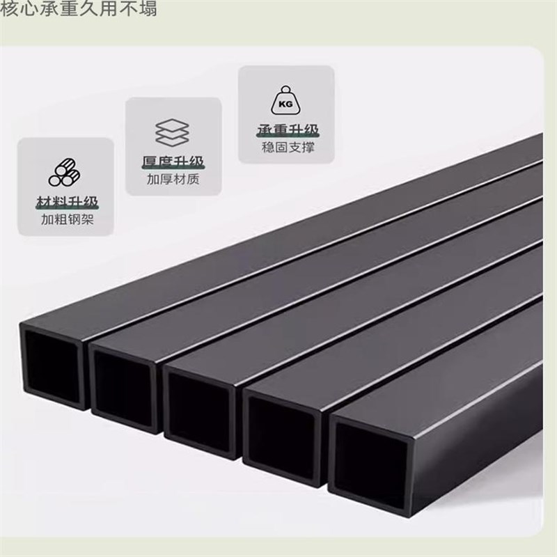铁艺床极简无床头铁床板加粗加宽主卧大床双人现代简约极简单人床