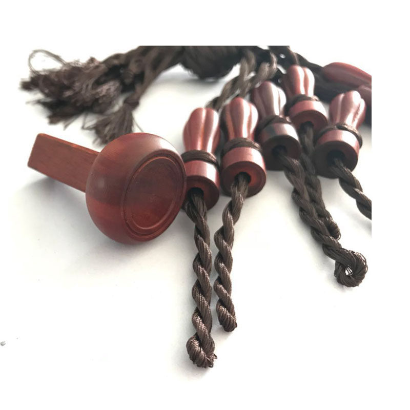 【七韵古琴】古琴配件 柯檀古琴琴轸雁足 配古琴绒扣 不打滑