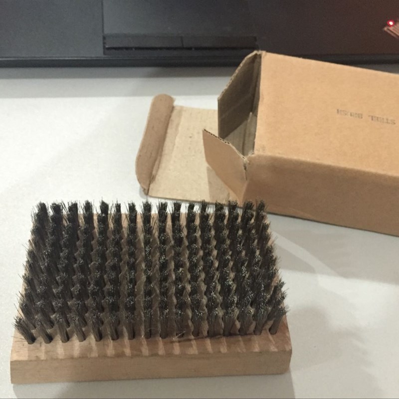 纸箱印刷机陶瓷网纹辊钢丝刷 铜丝刷 清洗U网纹辊专用刷子