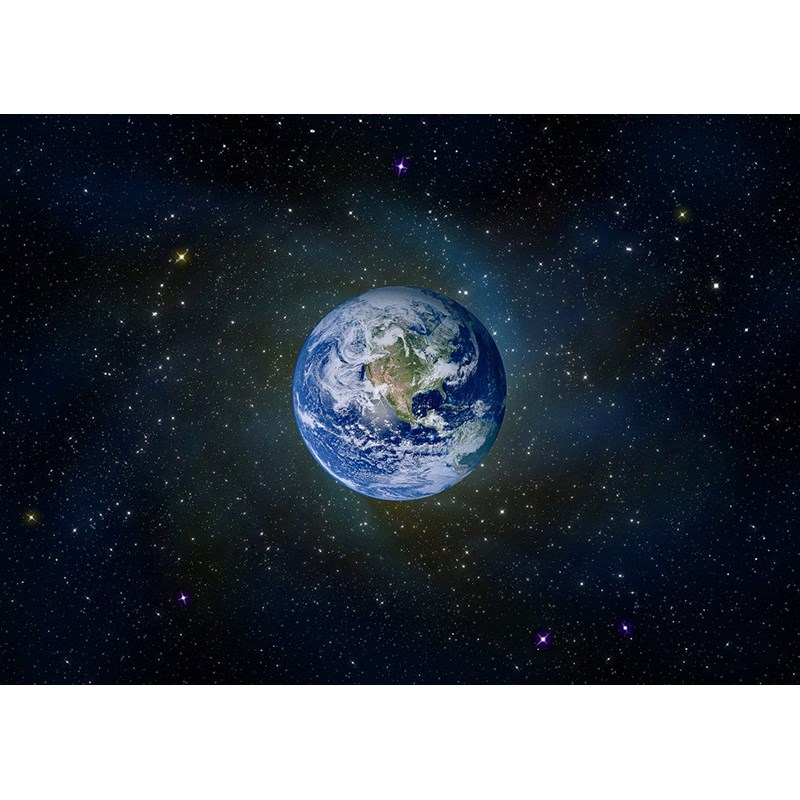 鱼缸背景纸高清立体壁纸水族箱壁画造景装饰星球正胶支持定制图片