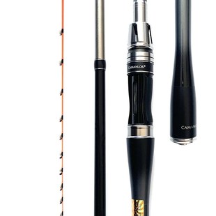 卡曼龙 船筏竿岸筏杆船钓鱿鱼乌头淡水翘嘴黑鲷贡海蛎富仕 新品