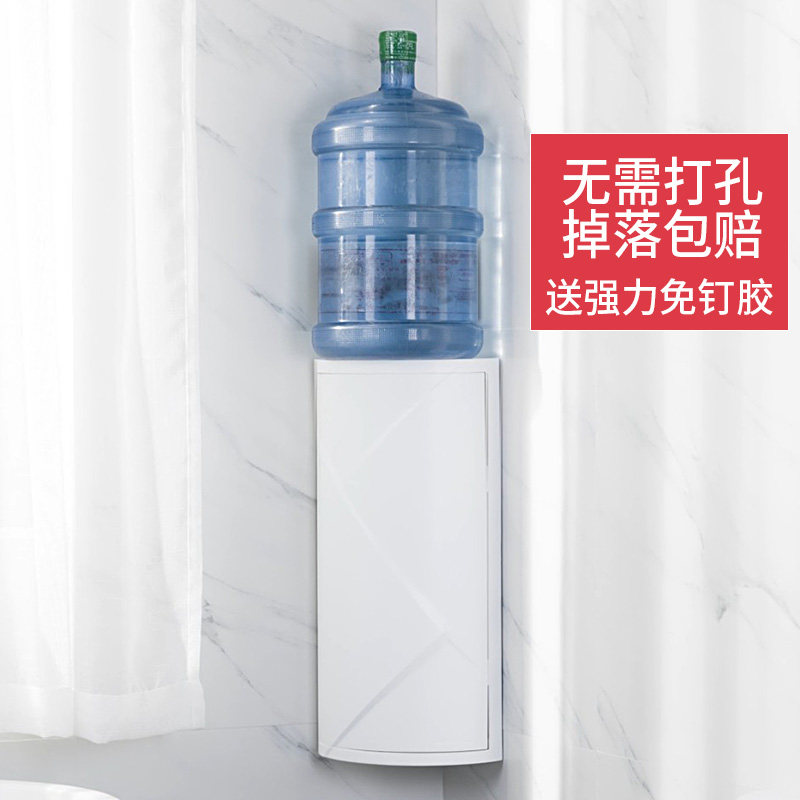 卫生间厨房置物架壁挂三角收纳架角柜浴室洗手台转角旋转柜免打孔