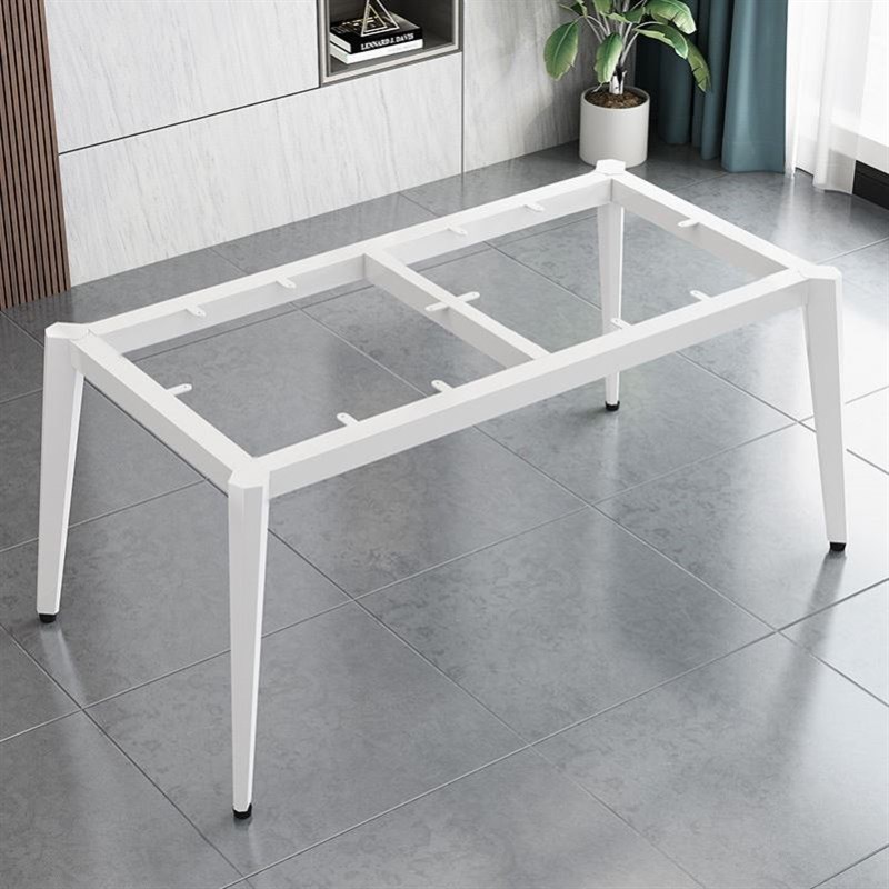 定制铁艺桌腿支架办公桌子腿书桌脚金属支撑桌架底座岩板餐桌架子