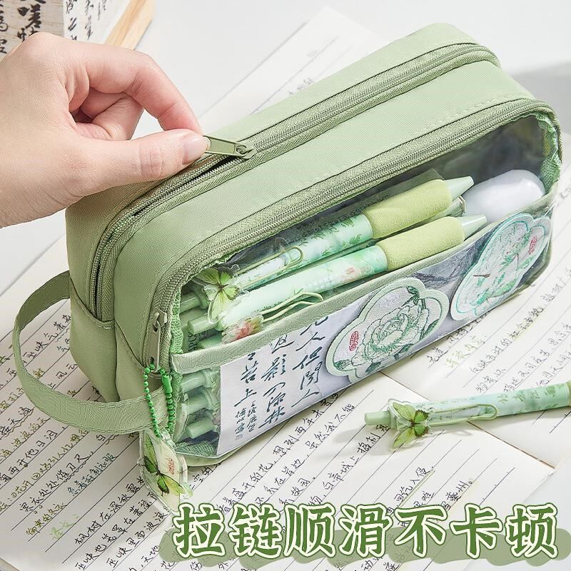 国风笔袋痛包2025新款超火高颜值ins风大容量初高中小众不撞网红