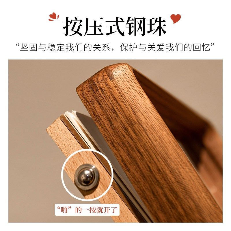 情侣领证结婚纪念实木相框定制diy洗照片加打印宫格摆台装裱挂墙