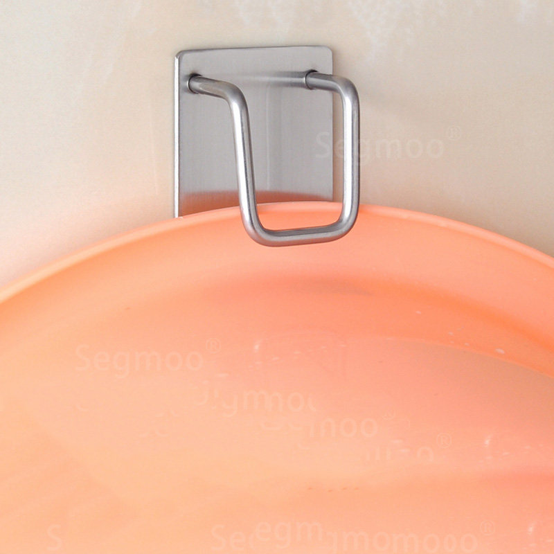 挂盆钩304不锈钢大盆挂钩浴室挂盆收纳钩浴盆挂置物架粘钩免打孔,收纳整理,挂钩/粘钩,淘宝优惠券,粉丝福利购,淘宝优惠卷