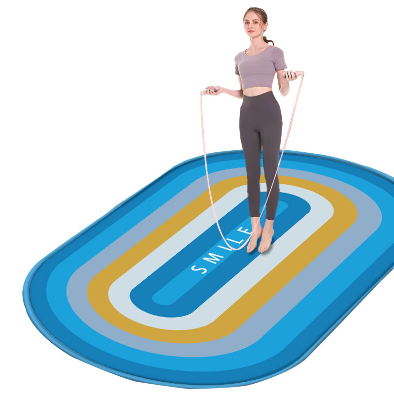 跳绳垫隔音减震家用健身静音地垫地毯室内无绳加厚瑜伽专业绳垫子