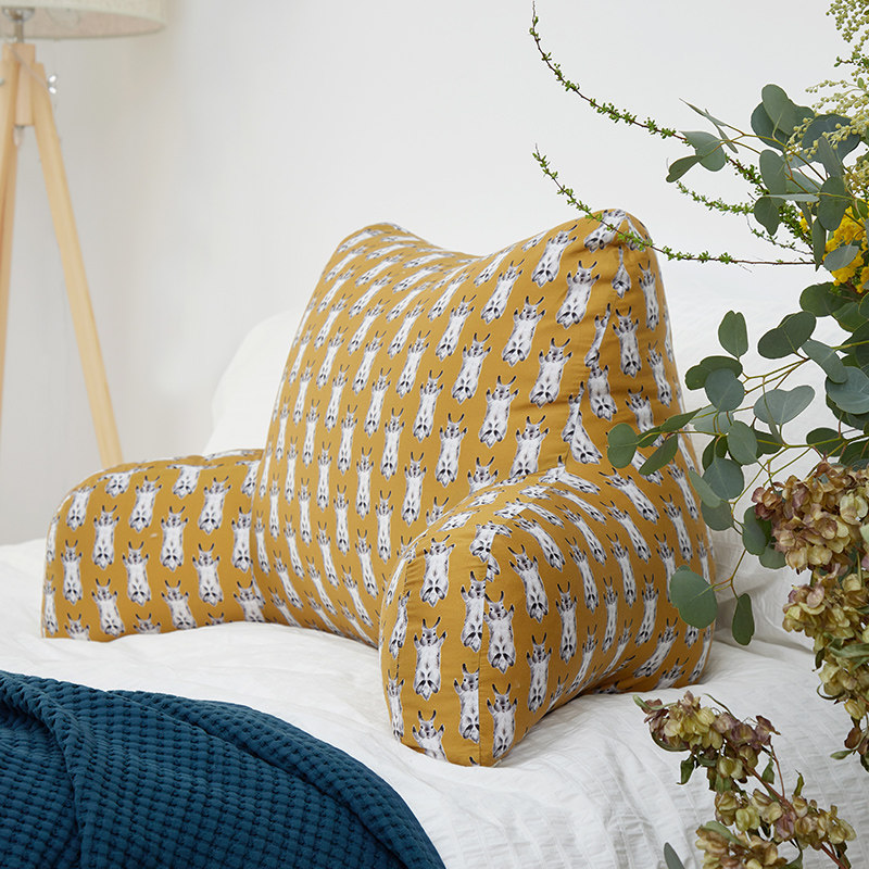 阳春小镇护腰靠垫卧室床头大靠背沙发抱枕床上腰靠办公室靠枕腰枕,居家布艺,腰靠垫,淘宝优惠券,粉丝福利购,淘宝优惠卷
