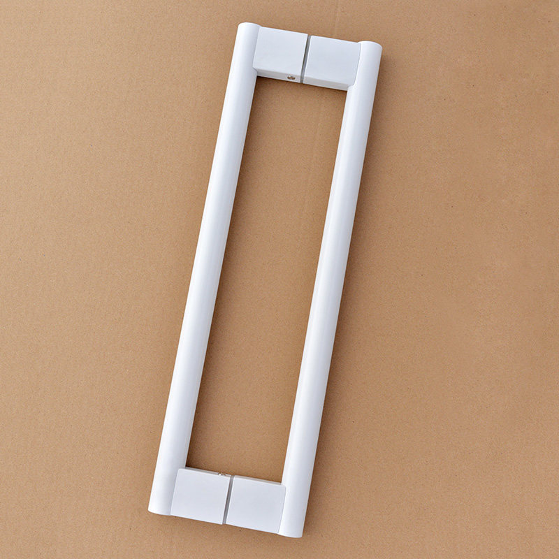 不锈钢圆管黑色玻璃门扶手酒店木门把手有框门移门简约大拉手哑黑,基础建材,大拉手,淘宝优惠券,粉丝福利购,淘宝优惠卷