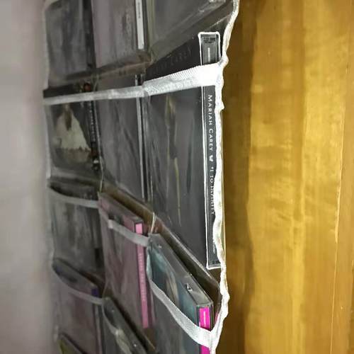 定制30格全透明CD盒挂袋碟片磁带明信片收纳袋双面可视资料展示袋