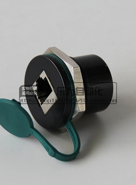 RJ45网线转接口 NW080-30S-C5E 面板安装屏蔽防尘罩直通同号接线
