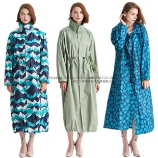 防雪服新款秋季女士中长款风衣雨衣超长过膝韩版男士披风时尚雨披