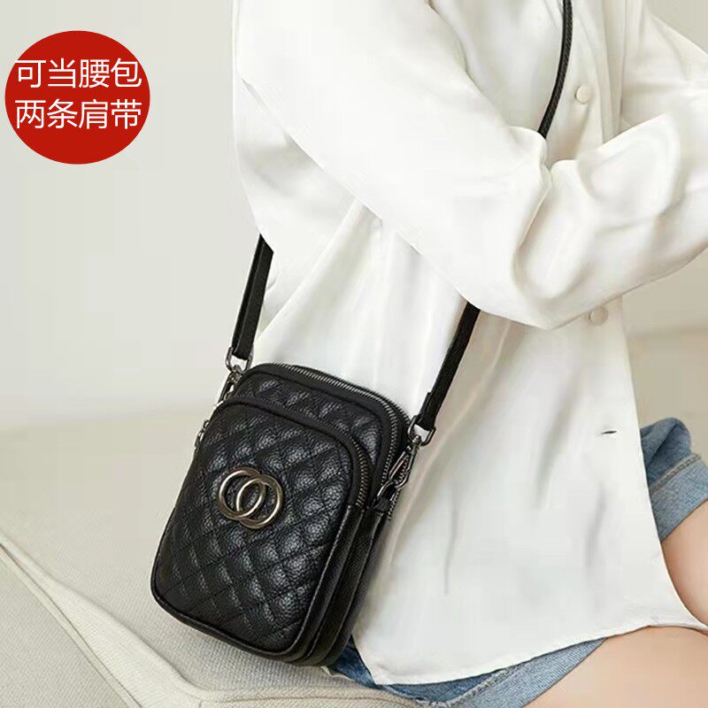 装手机包女单肩迷你小包包2021新款放手机袋子妈妈零钱包斜挎腰包