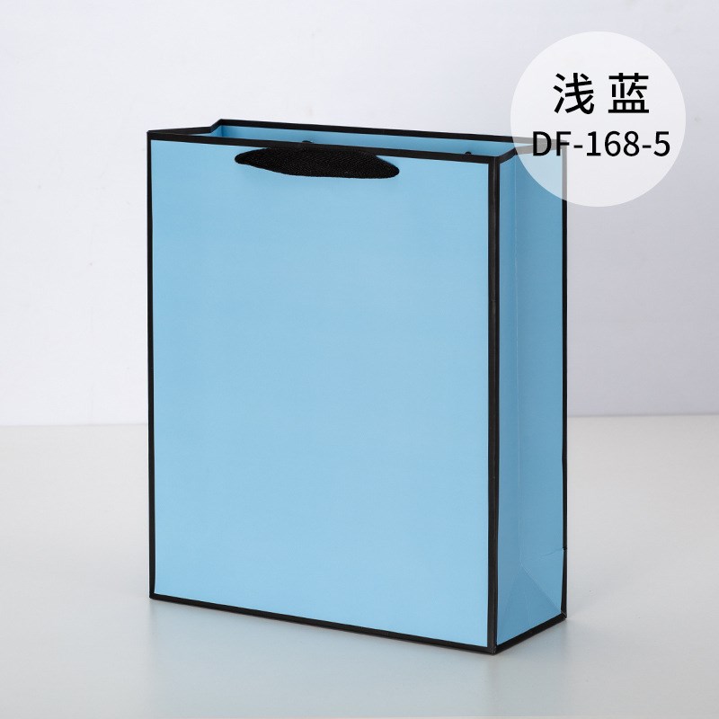 手提袋服装店纸袋购物袋礼品包装袋加厚M手提纸袋子可印logo