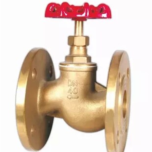 铜截止阀 全铜法兰截止阀DN80 J41W 16T黄铜法兰截止阀