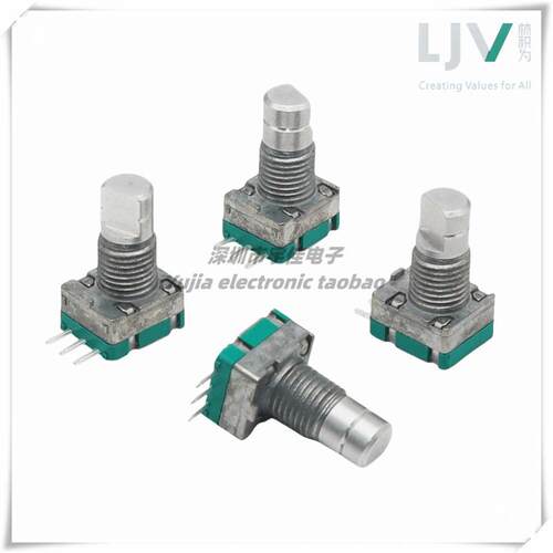 L5599JV式 工业级卧3半脉轴D柄360度无极旋转脚数字冲开关控制 编
