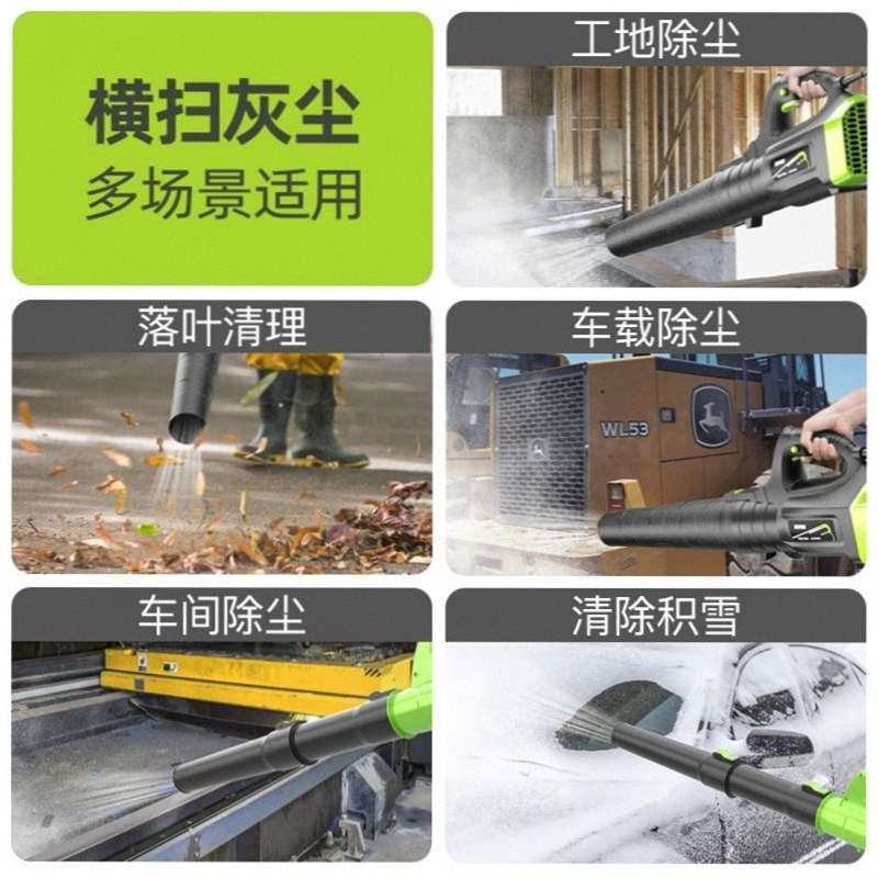 进口大功率吹风机户外吸树叶子草坪落叶吸扫机工业吹吸两用吸尘器