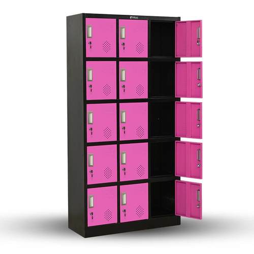 彩色员工感柜更衣柜健身包柜浴室存换衣JWY19641房柜子铁皮柜带应