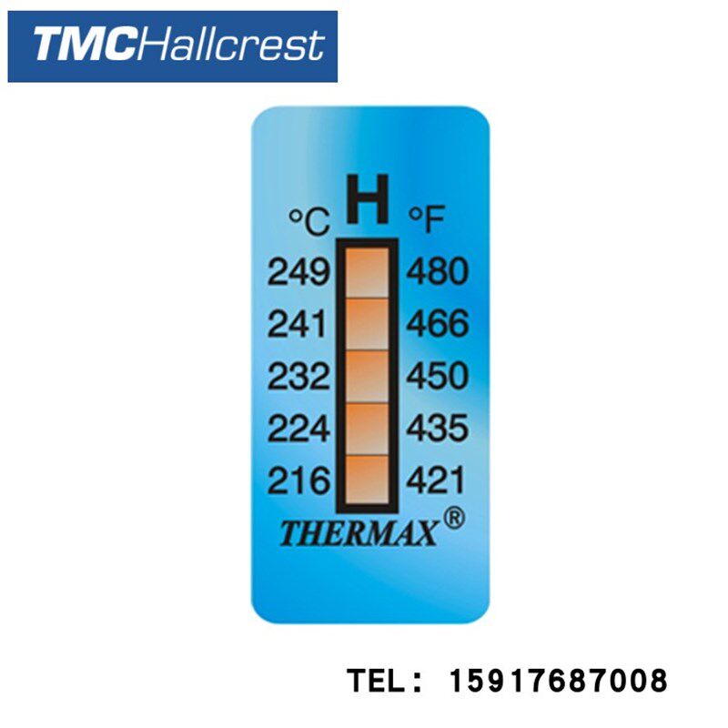 英国TMC THERMAX温度美五格C(77-99C)(171-210F)热敏试纸