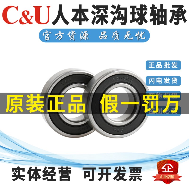 人本轴承大全6203 6204 6205 6206 高速电机6308 6309 6310-2RZ