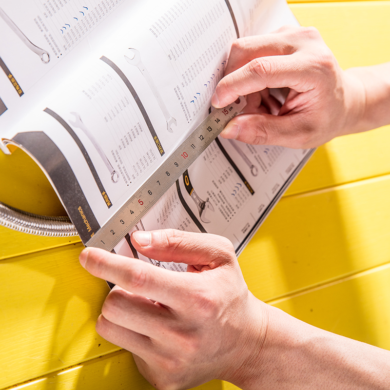 钢尺1米加厚不锈钢直尺15/20/30/50cm厘米尺铁尺子钢板尺钢直尺