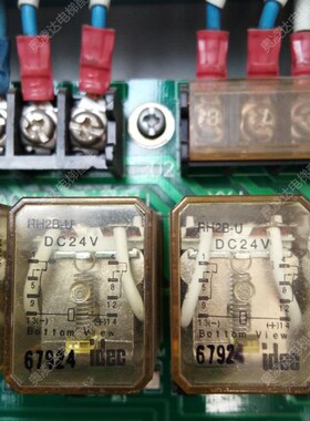 和泉继电器IDEC小型中间继电器RH2B-U DC24V 现货原厂全新