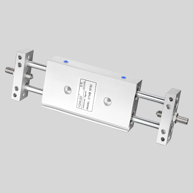 双杆双轴滑台气缸STMB20/25-50/75/100/125/150/175/200带磁/STMS