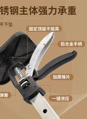 kt铝合金压柄不锈钢吊安装撑kt7号仓1支撑器升降支杆橱柜挂柜升柜