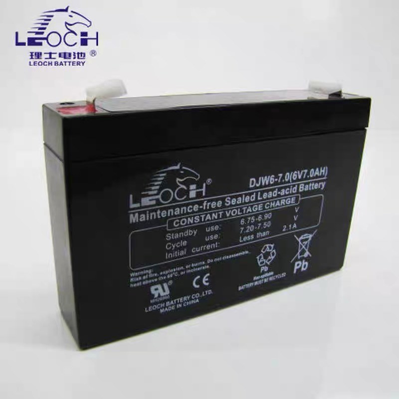 理士LEOCH 6V7AH 好孩子 DJW6-7 小龙哈彼童车仪器 电瓶 蓄电池