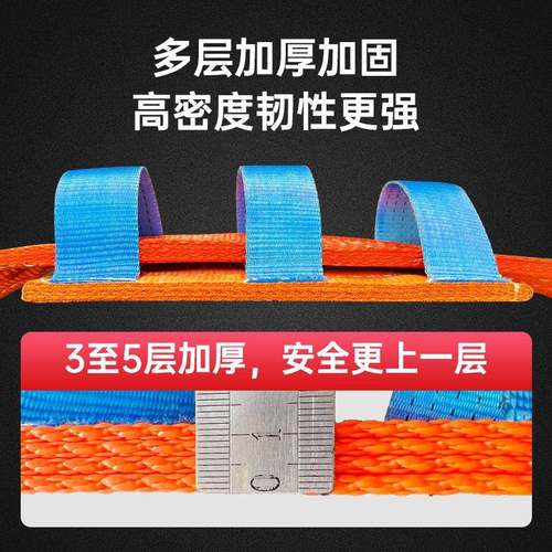 t扁平吊带吊装带板保护kt7号仓1套防割耐磨起k吊带护套钢圈钢重起