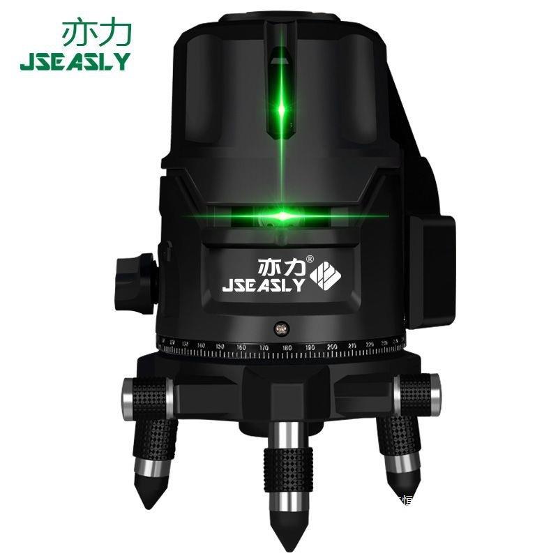 亦力室外线程级绿光水平仪23工线5线强激光蓝光亮红外LIV线锂电