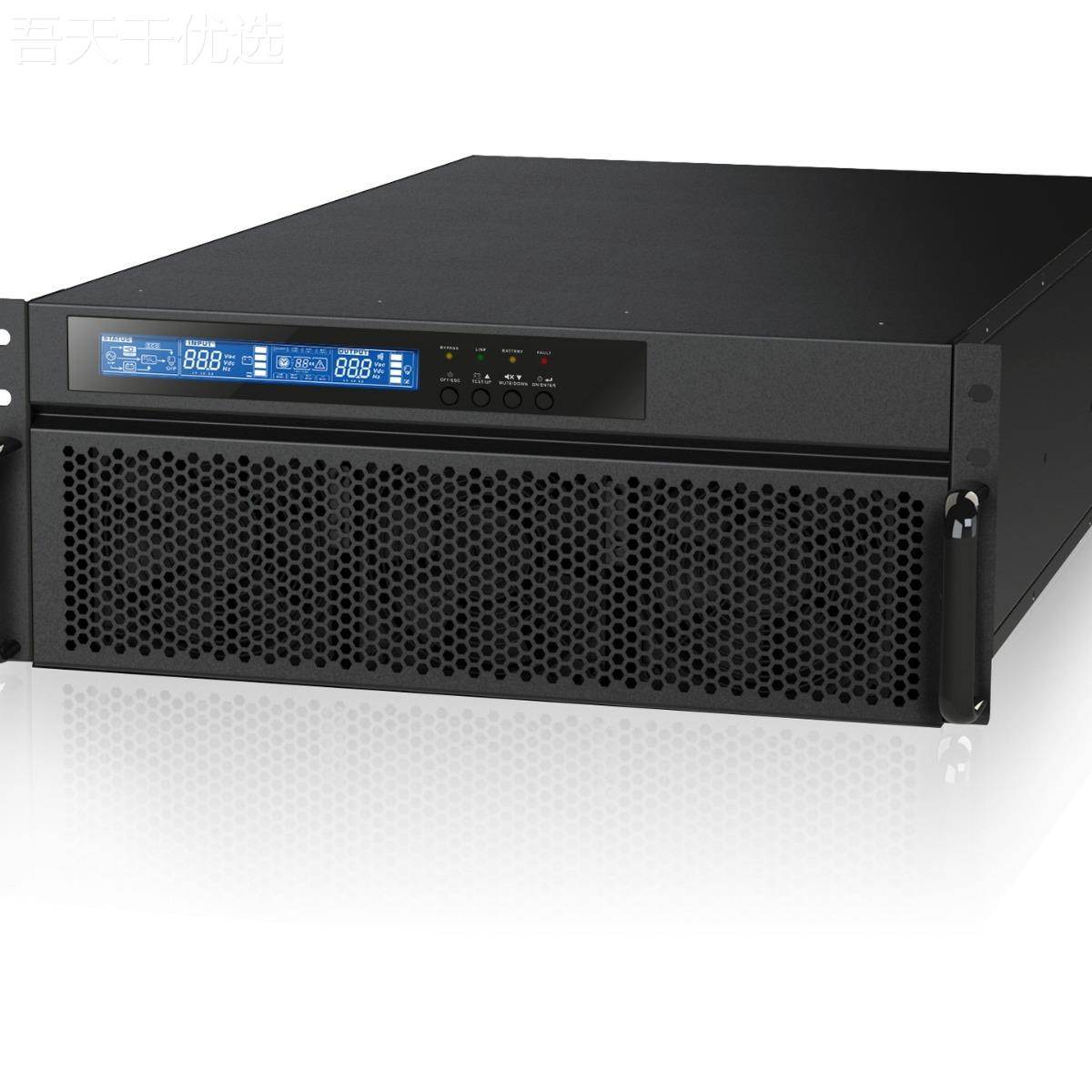机架式UPS电源30V服A/0KW电压3380VK三相不间断电源监控务器NQQUP