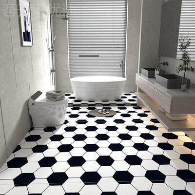 浴室地板加厚LWA防水防滑耐磨生间厕所地贴卫卧室厨房台阳地贴砖