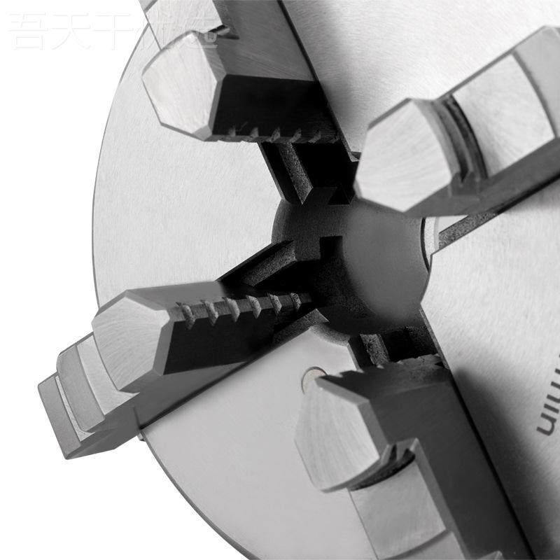 屹峤车床手动K 12四爪自定心卡盘8 1001205 160 2000 250 IKN32 4