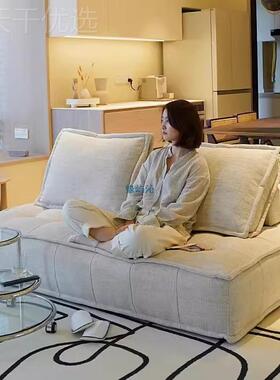 皮埃蒙特沙发客厅20VDR24简新款小户现代台约客厅阳双人模型块布