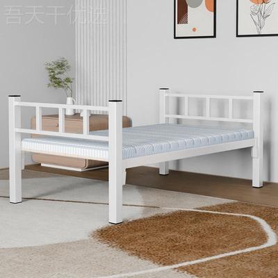 ?上下铺铁床生双层高工低学铁艺架YIU床地员工宿子舍单人简易两层