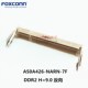 NARN 7F连接器 DDR2 Foxconn富士康AS0A426 反向H=9.2 内存卡插槽