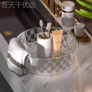脸盆家用卫生间号宿舍洗脸XX其他冬盆天泡用脚厨房盆子小大塑料加