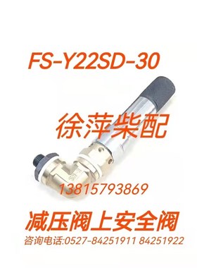 潍坊6160减压阀6170淄柴6170气马达调压阀减压放气阀FS-Y22SD-30