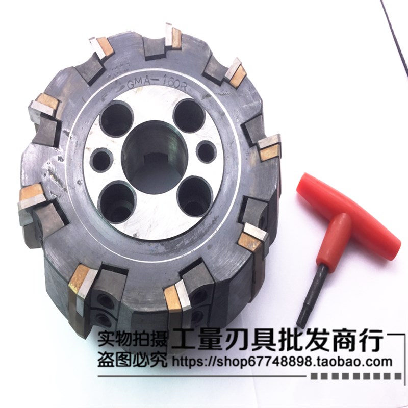 常州GMA可转位面铣刀63-630MM重型刀盘刀垫式铣刀盘75度90度