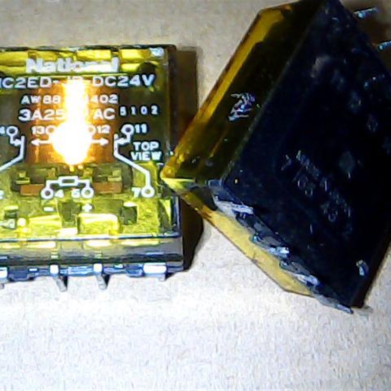 NC2ED-JP   24VDC   二手拆机正品继电器