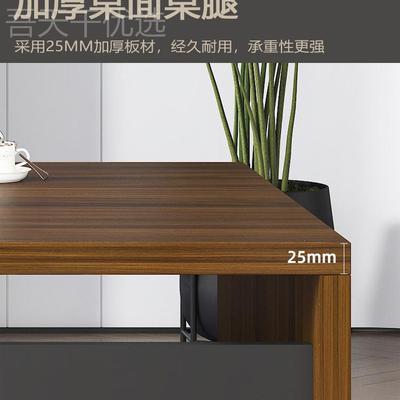公桌老板桌简约办现代办公HNU室桌带侧柜经室理主管桌椅合组办公