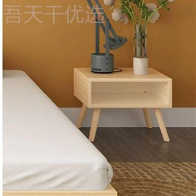 北实木床头迷柜你小户型式床IQA边柜卧室日简约五斗柜收纳柜欧储