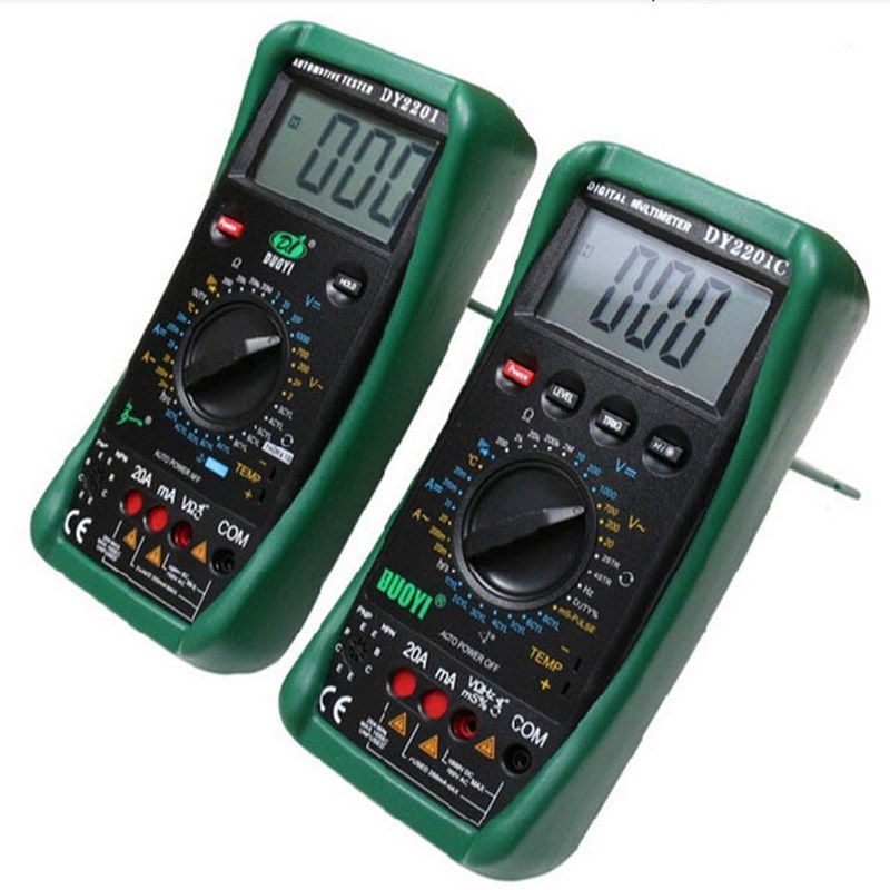 多一万用表汽车检修数字万用表系列DY2201修车 汽修DY2201C维修