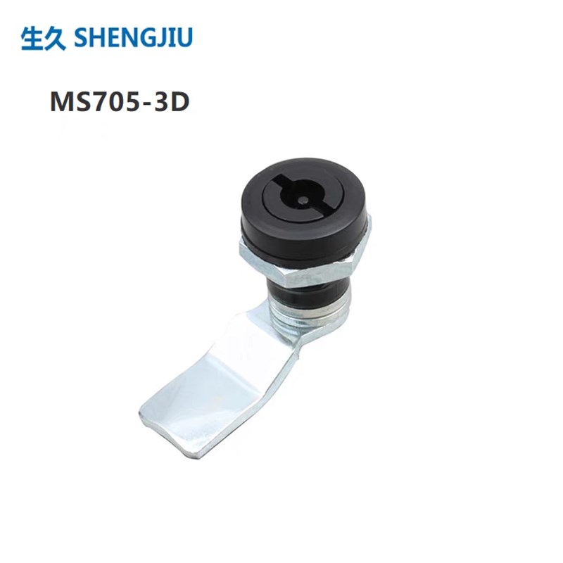 SJ生久柜锁配电柜锁 圆柱锁MS705-3D 工业机械设备柜锁 MS817-A