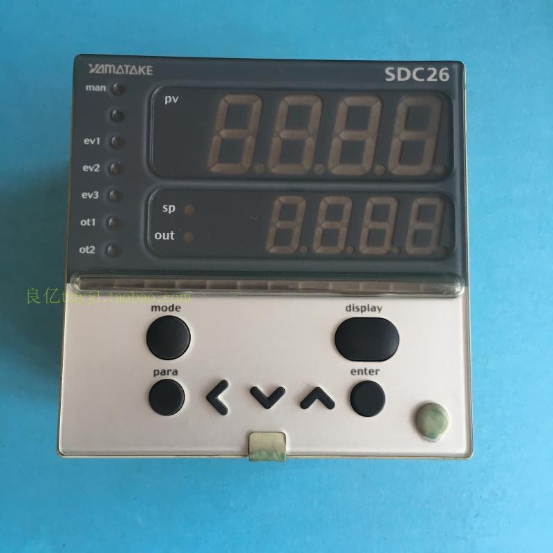 拆机二手 山武 SDC26 C26TV0UA1000 控制器 日本YAMATAKE控制器
